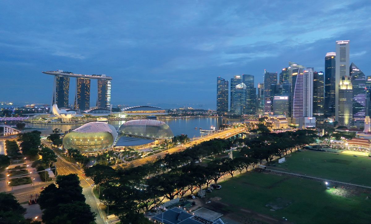 Marina Bay Sands đã trở thành biểu tượng và downtown thứ 2 của Singapore.
