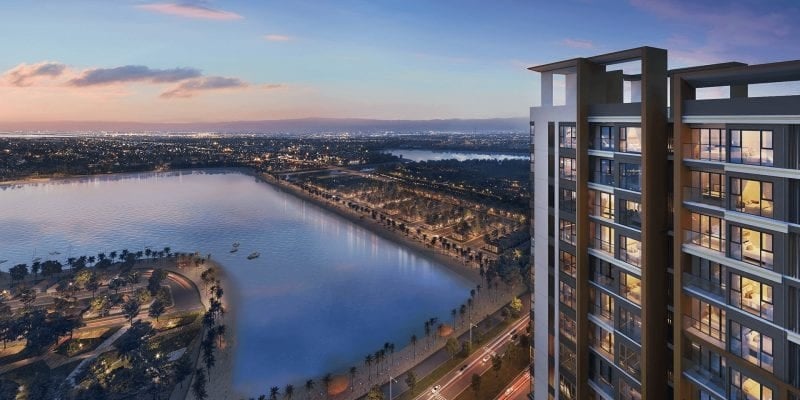 Dự án Masterise Homes Hà Nội Masteri Waterfront sở hữu tầm nhìn đắt giá.